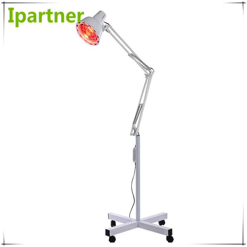 Ipartner Infračervený stojan na podlahu Tepelná lampa Zdravotní úleva od bolesti 275W Salon pro domácí použití